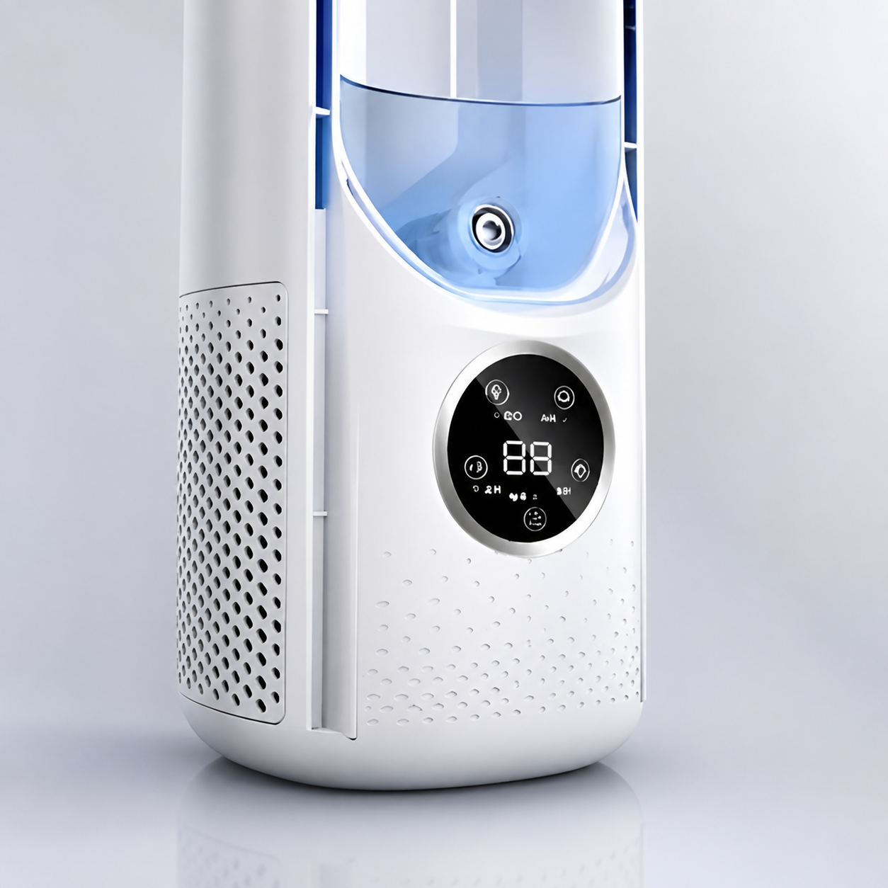 Bladeless Tower Fan | Modern Vertical Airflow Device | Sleek Compact Cooling Solution 4