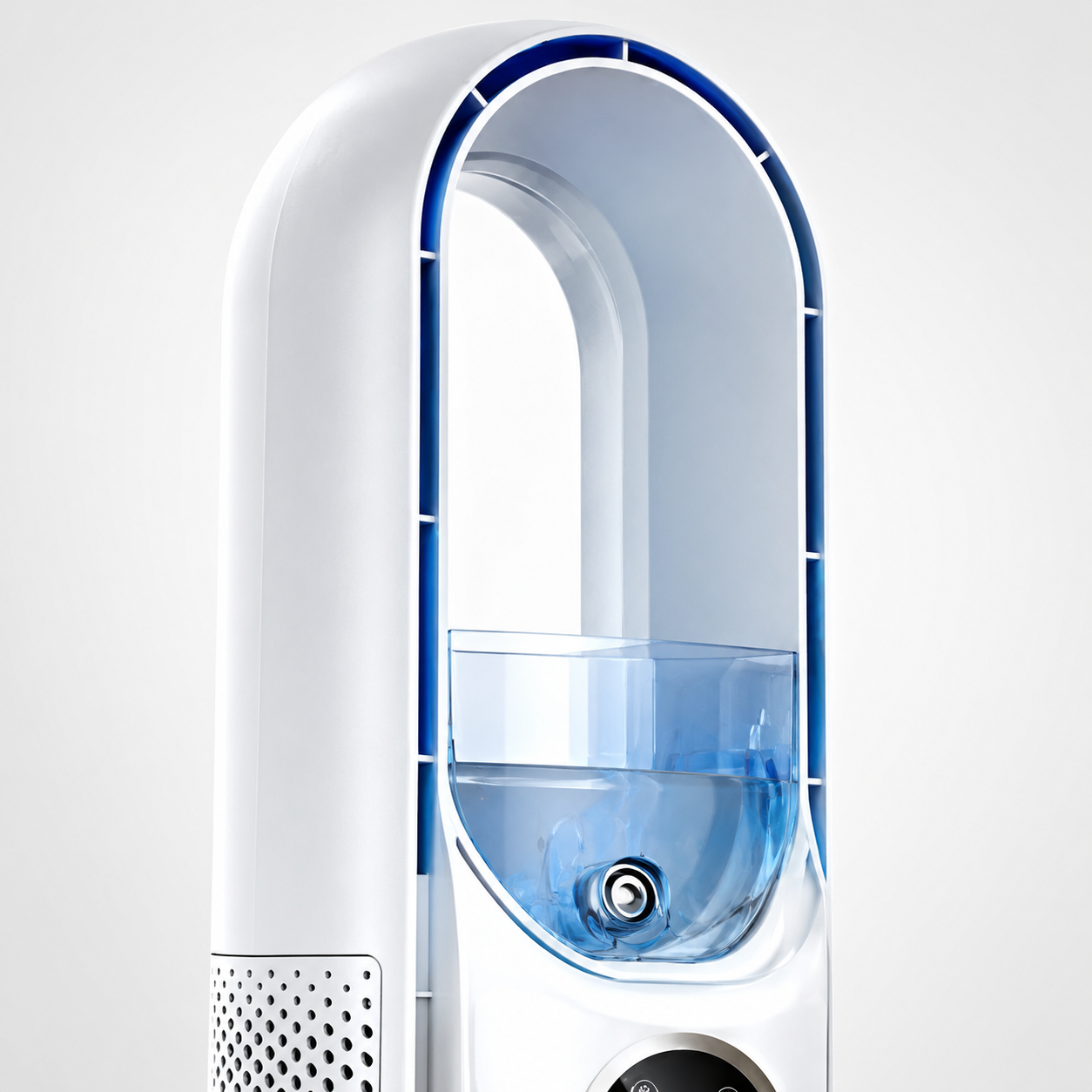 Bladeless Tower Fan | Modern Vertical Airflow Device | Sleek Compact Cooling Solution 5