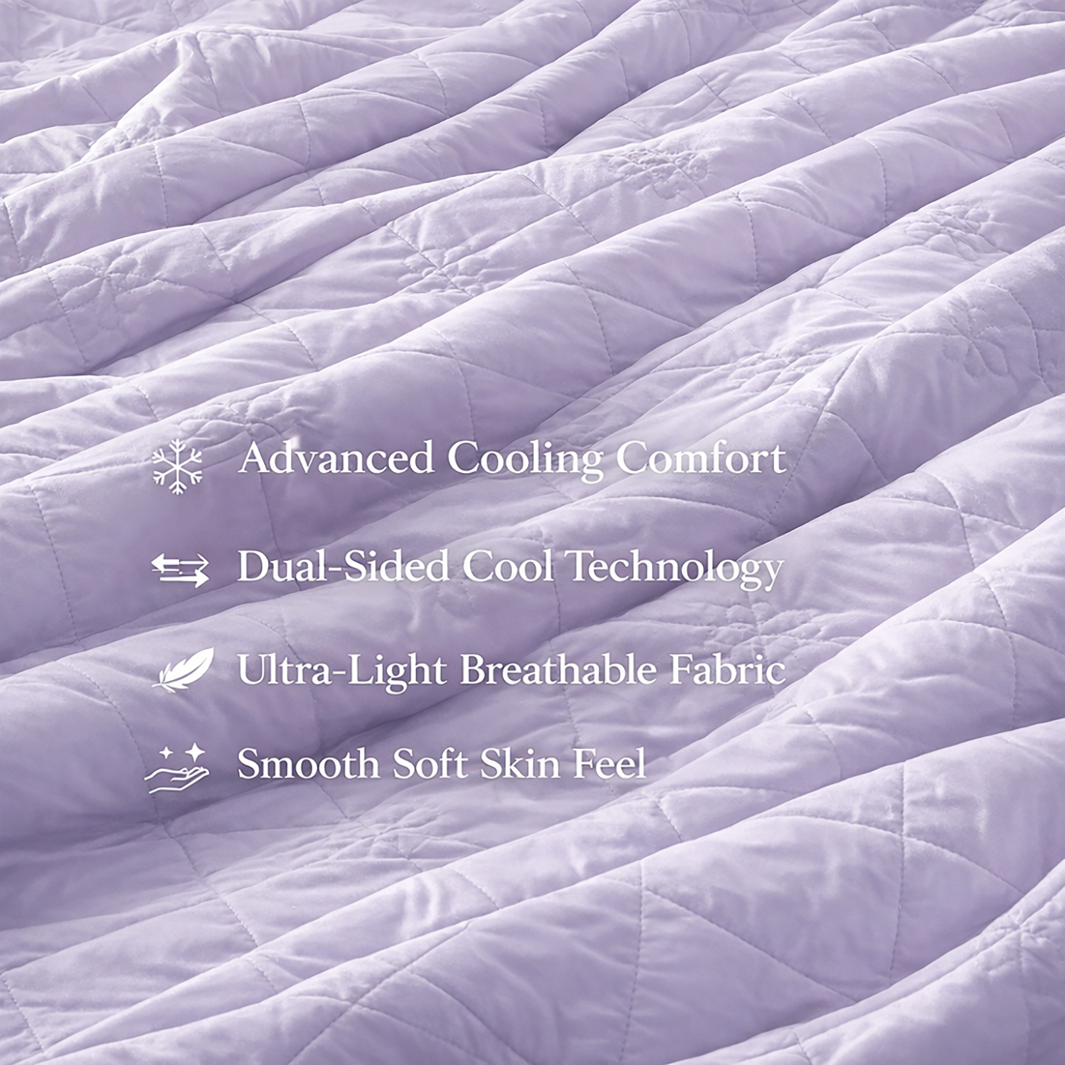 Cooling Blanket | Lightweight Double-Sided Blanket with Cooling-Touch Technology | Refreshing Comfort for Hot Sleepers 3