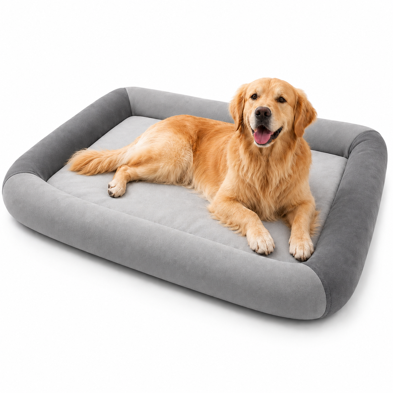 Cooling Dog Bed with Waterproof Design & Plush Texture | Ideal for Summer Comfort 3