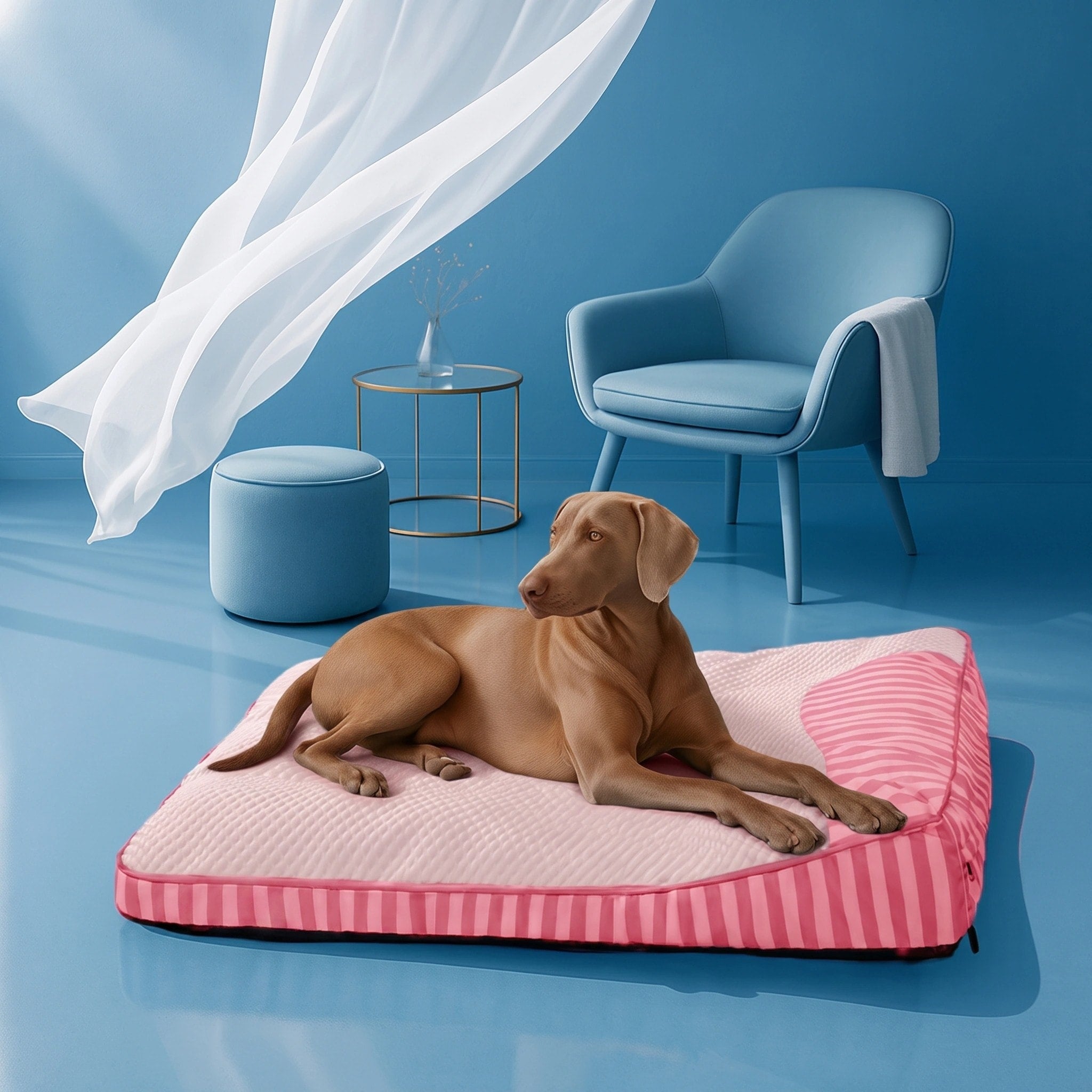 Cooling Nap | Large Orthopedic Dog Bed with Breathable Fabric | Supportive Design for Joint Health 1