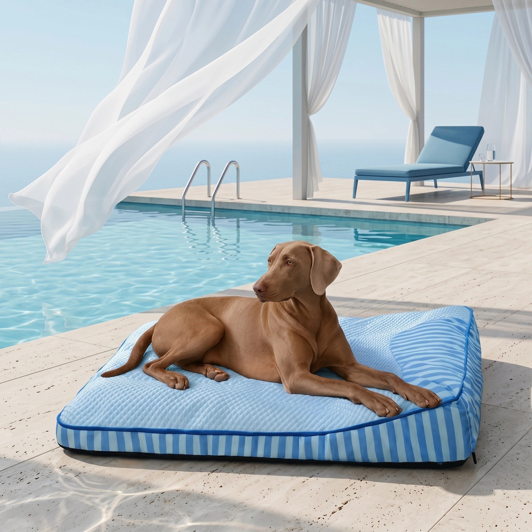 Cooling Orthopedic Dog Bed | Large Design with High-Density Support for Joint Health 0