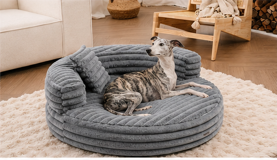 Cozy Nest | Orthopedic Dog Bed with Removable Pillows | Large Size for Ultimate Comfort 6