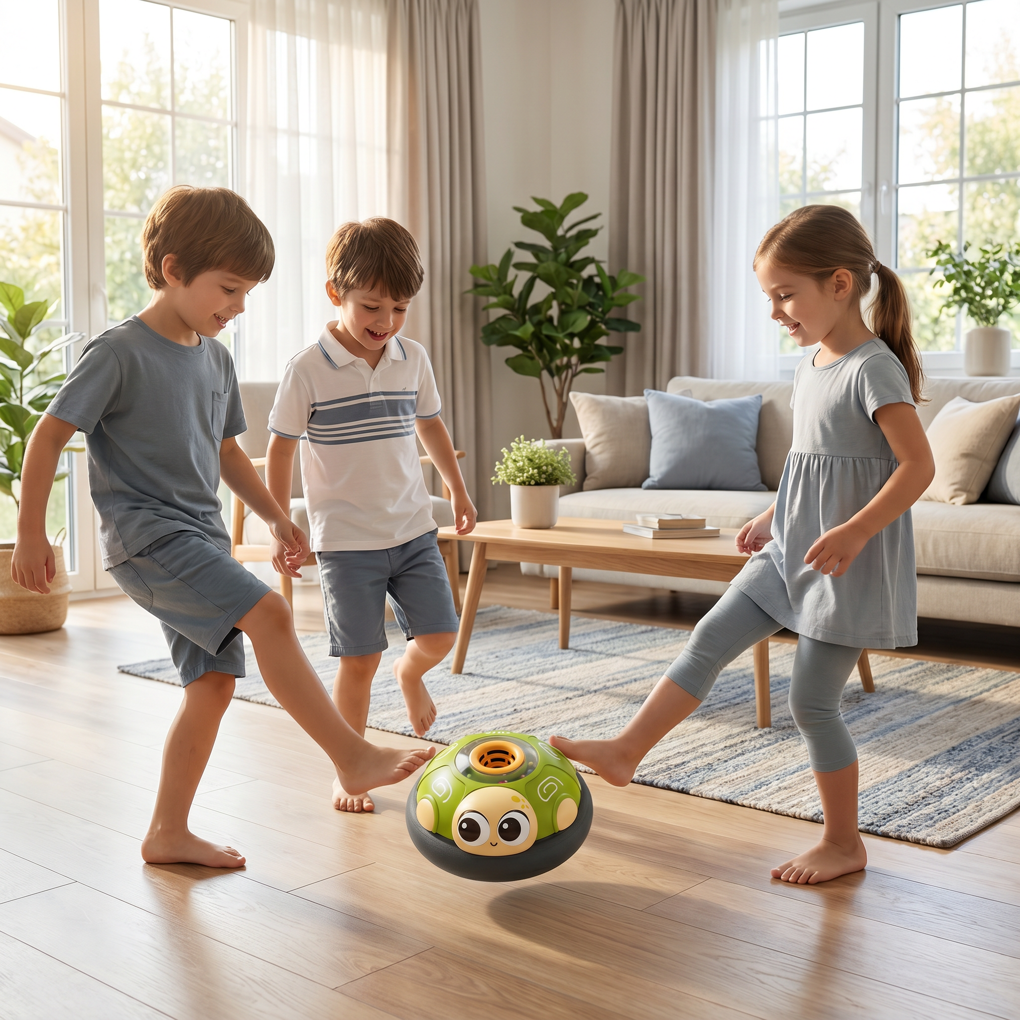 Cute Floating Air Soccer Ball with Soft Foam Bumper 1