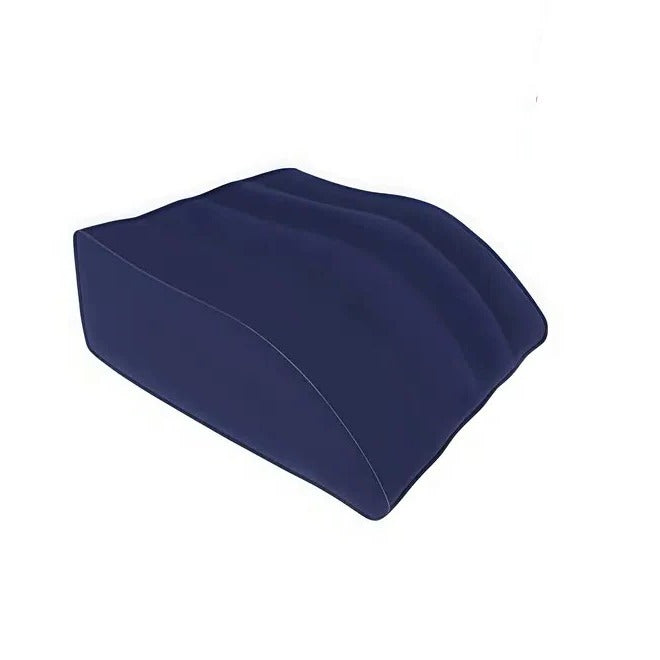 Inflatable Leg Rest Pillow with Adjustable Elevation and Storage 1