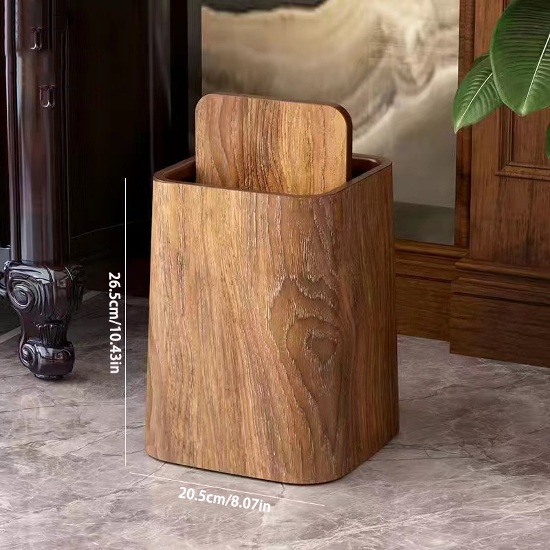 Marble Trash Can | Elegant Swivel Lid | Bowlift 8