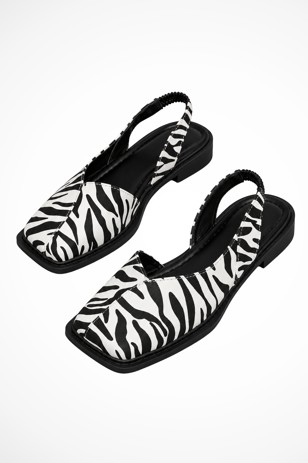 Margot | Women Orthopedic Square Toe Slingback Flats 4