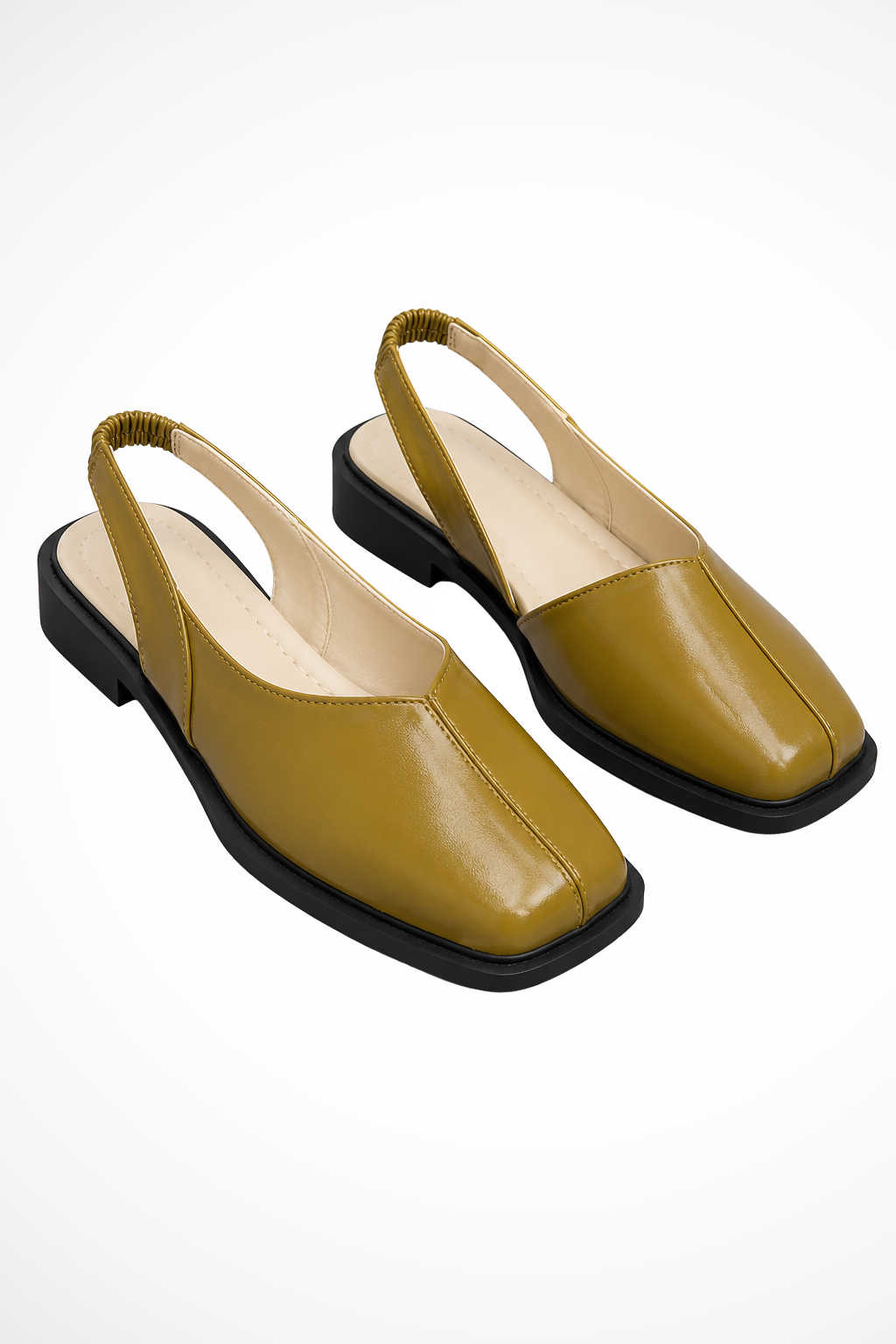 Margot | Women Orthopedic Square Toe Slingback Flats 5
