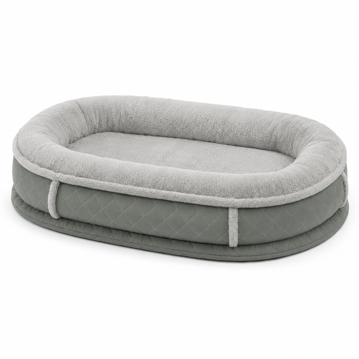 Orthopedic Dog Bed | Plush Faux Leather with Removable Cover | Cozy Retreat for Joint Support 4