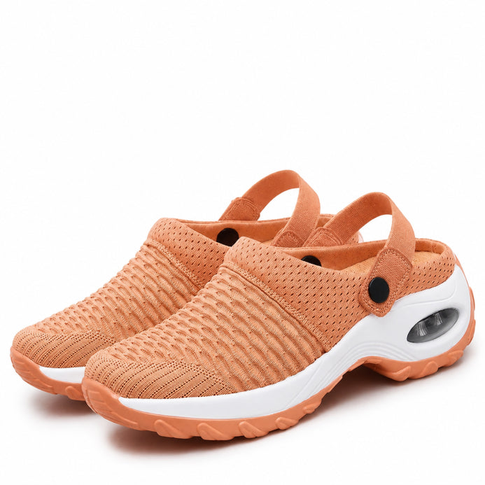 Orthopedic slip-on shoes, open heel 2