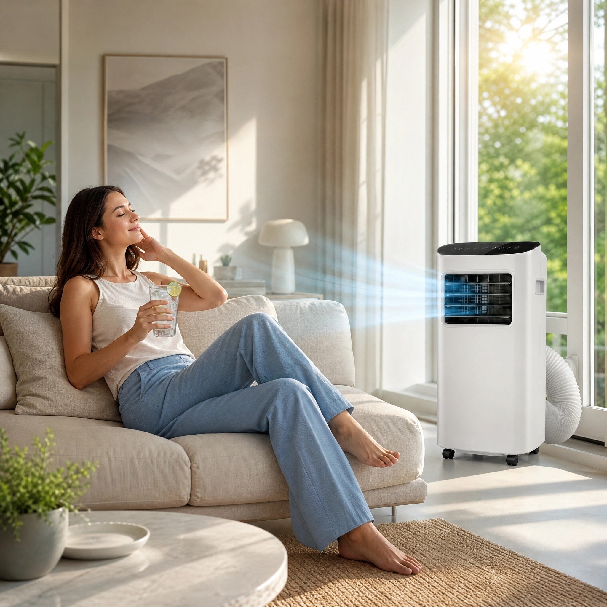 Portable Air Conditioner | 7000 BTU & 9000 BTU AC Unit with Remote Control 6