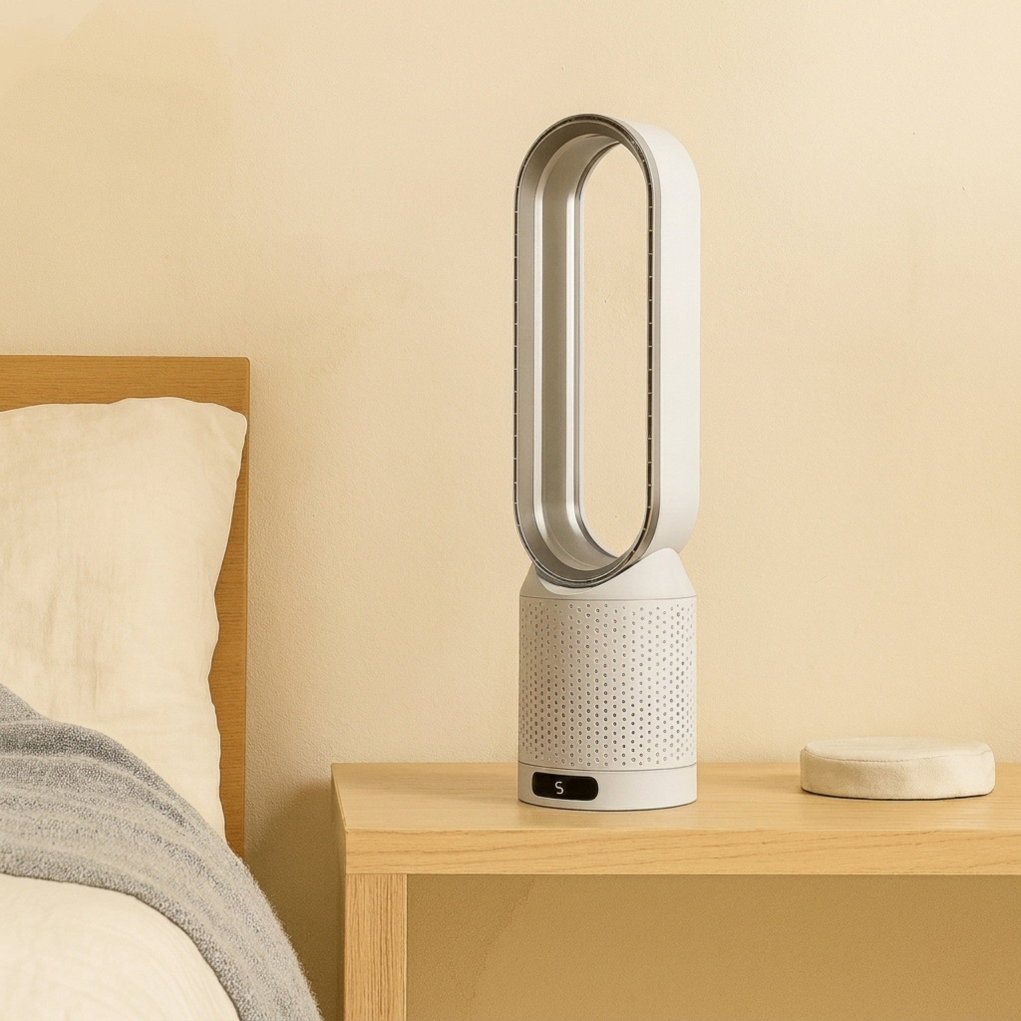 Portable Bladeless Air Cooler | 3-in-1 Cooling Fan with Purifier | Efficient Adjustable Speed Design 0