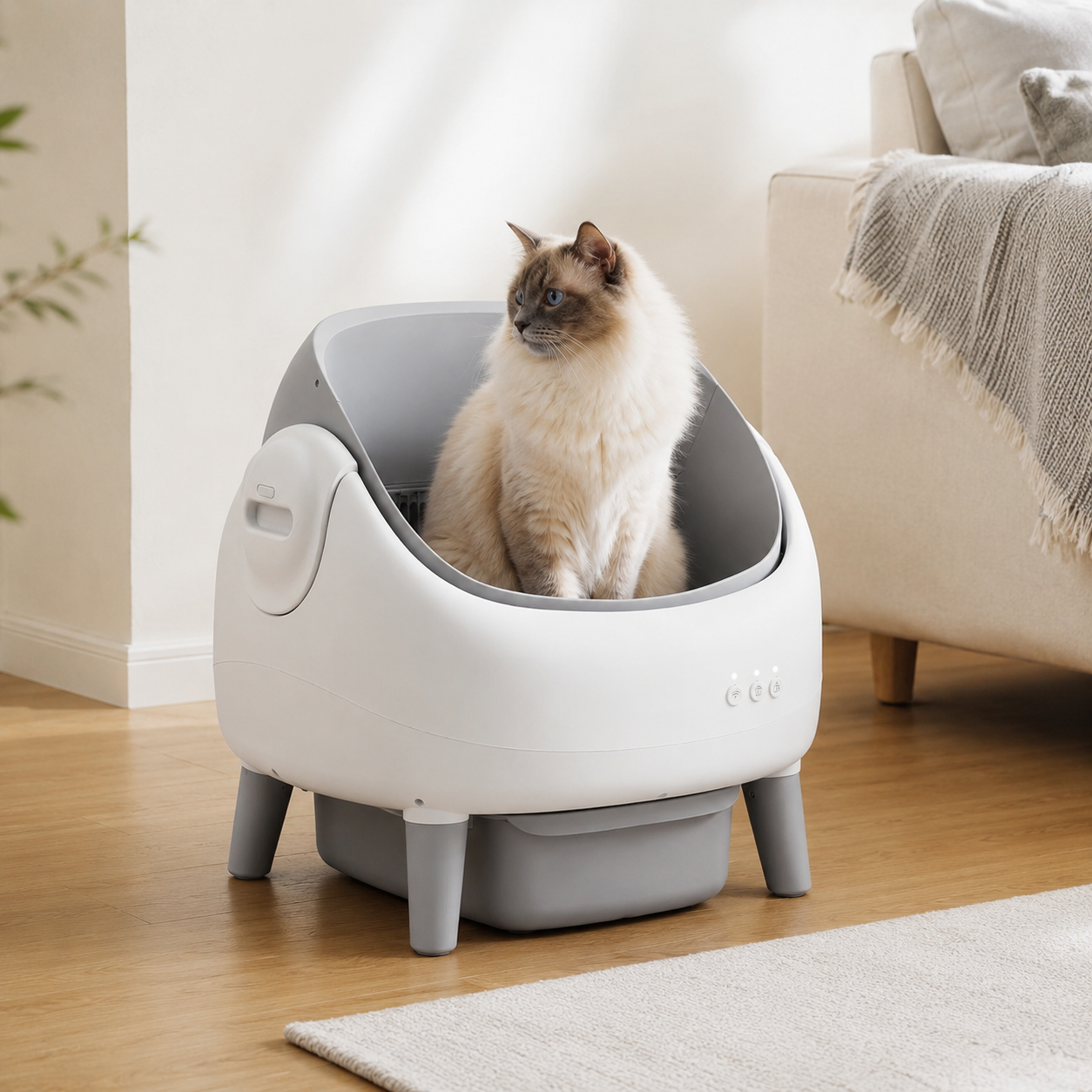 Smart Litter Box | Automatic Self-Cleaning pro 7