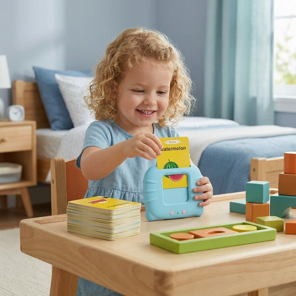 Talking English Flash Cards – Interactive Learning Game for Kids 1