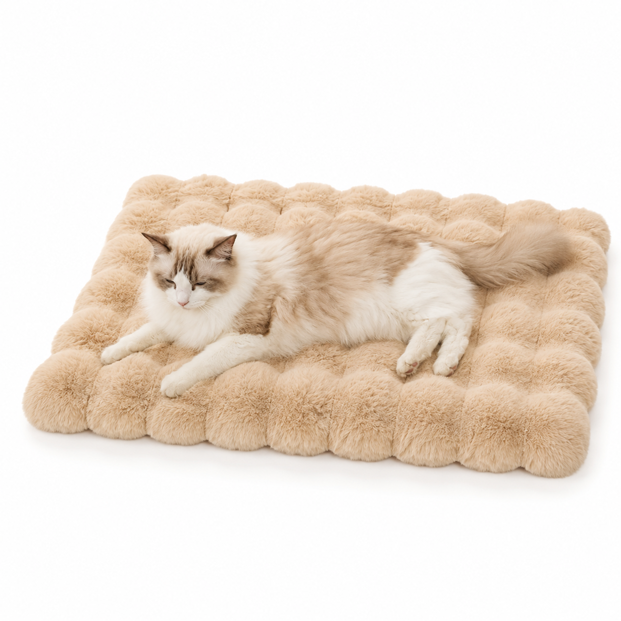 Ultra Soft Faux Fur Pet Mat for Cats & Dogs 9