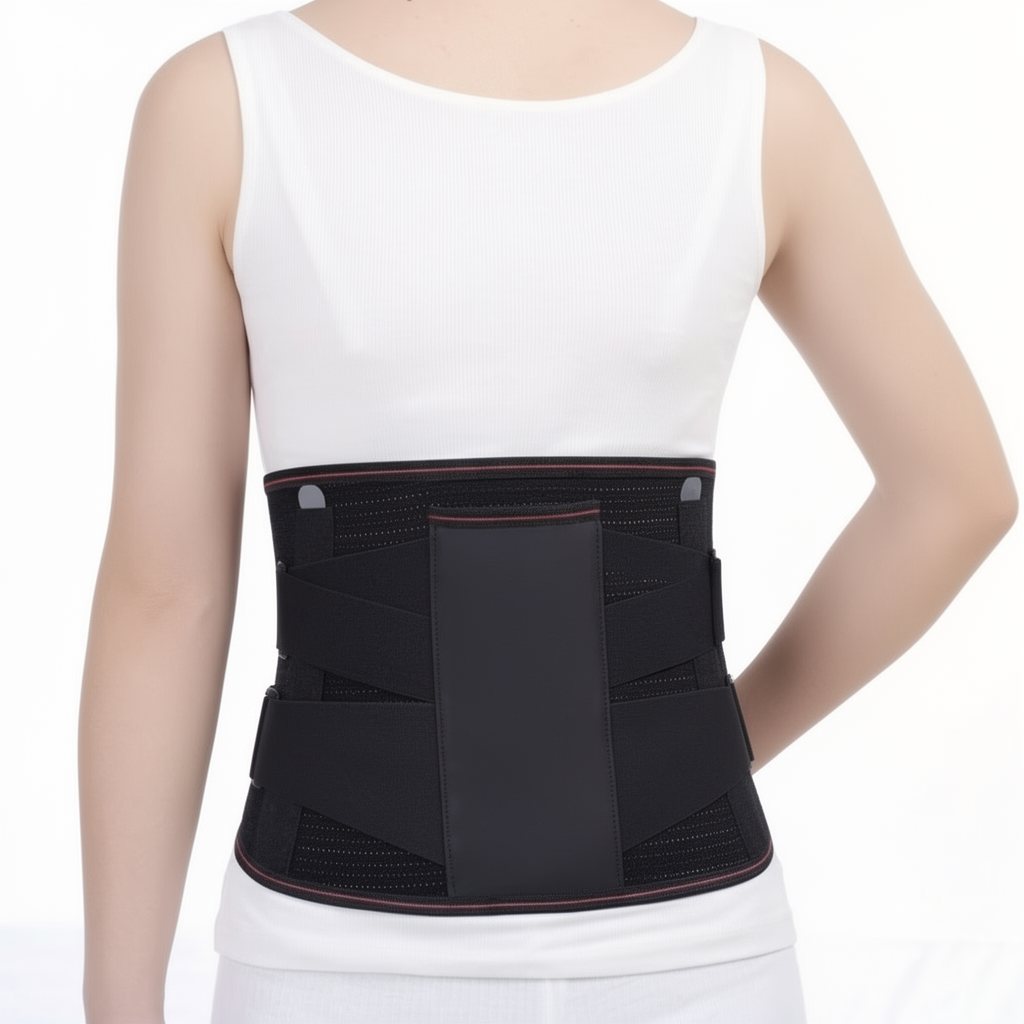 Unisex Adjustable Compression Back Brace | Supportive Steel Plate Design for Enhanced Posture 2