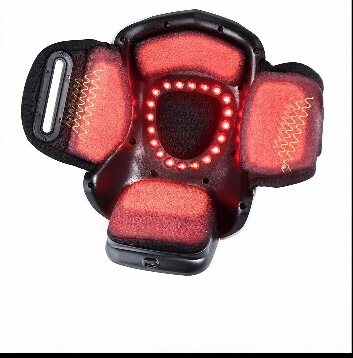 Unisex Adjustable Electric Knee Massager | Soothing Heat Therapy & Red Light Relief 1