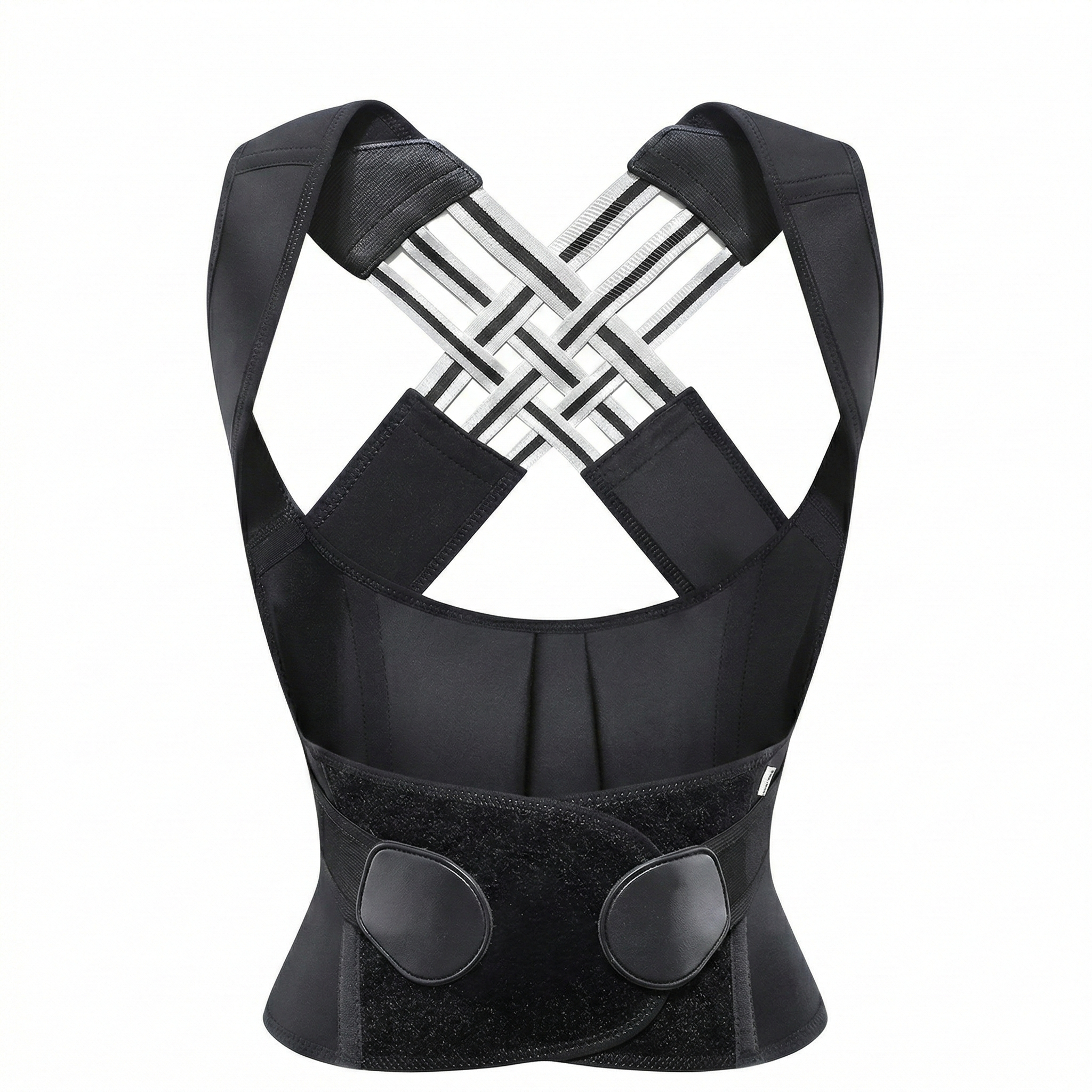 Unisex Adjustable Fabric Posture Corrector | Comfortable Back Brace for Posture Support 3