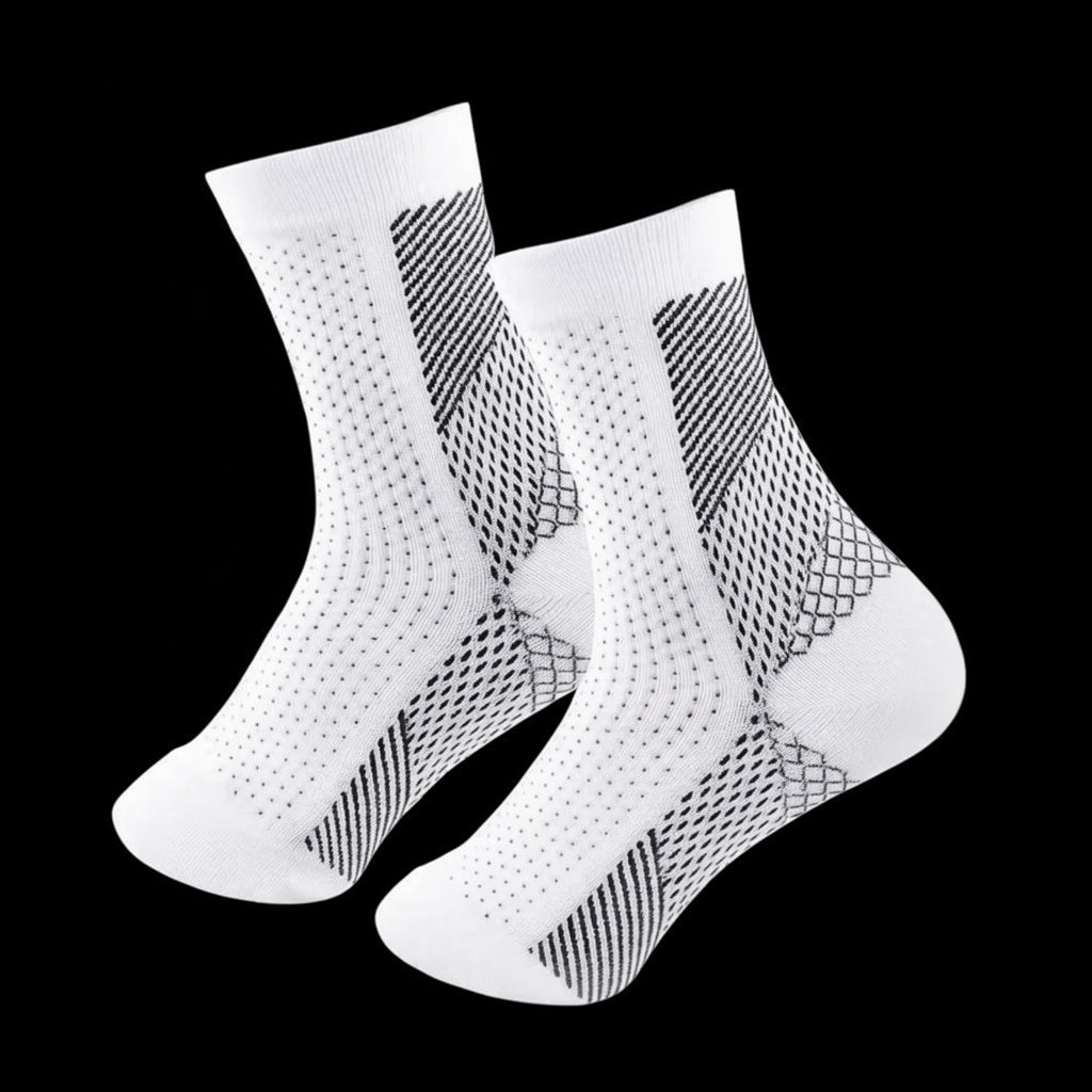 Unisex Breathable Nano-Fiber Compression Socks | Targeted Support for Pain Relief 2