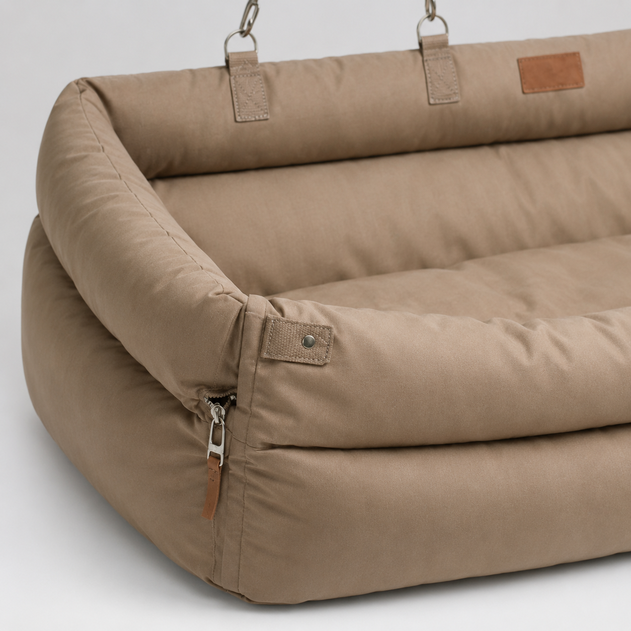 Waterproof Dog Car Seat Bed – Padded Travel Bed for Dogs 5