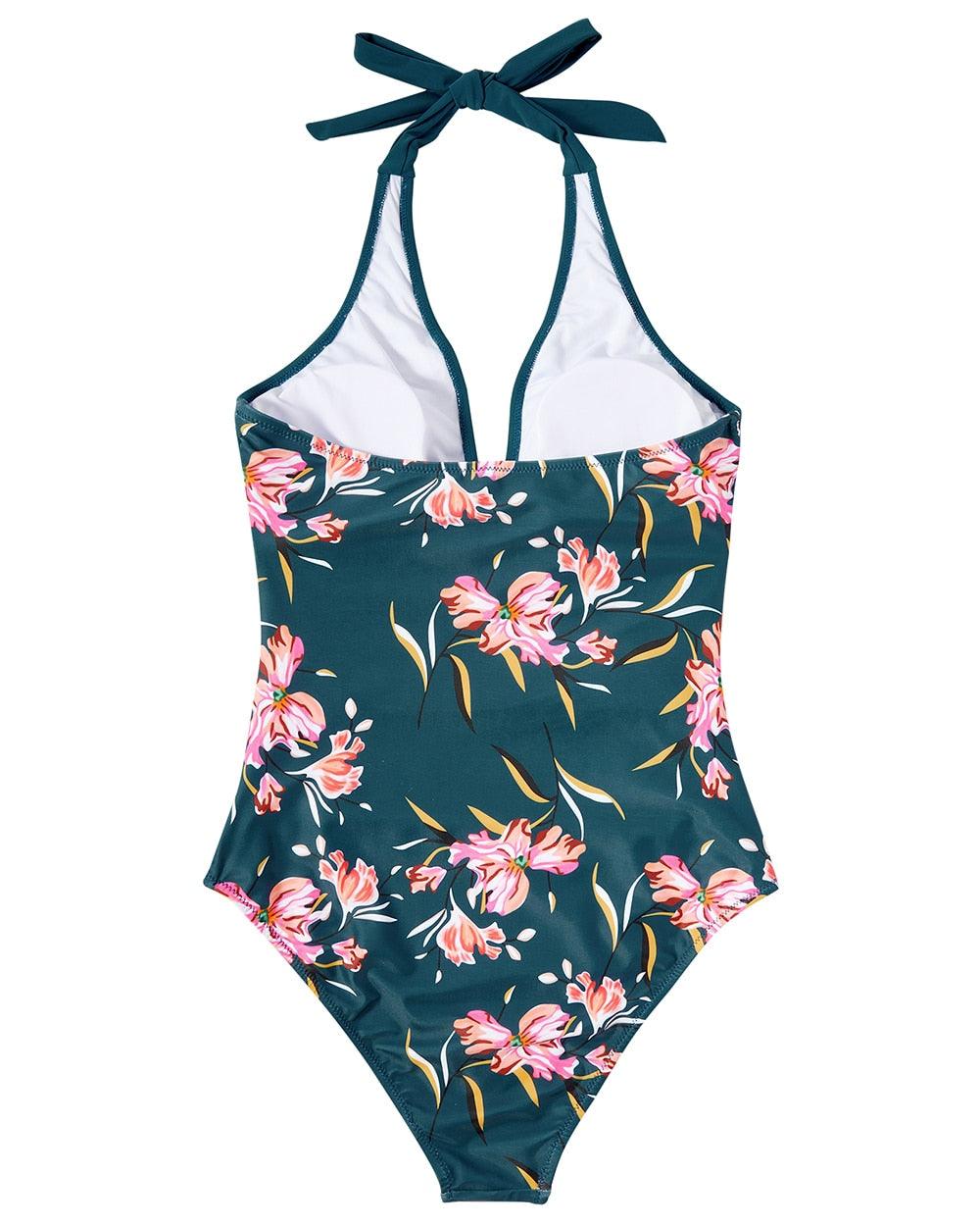 Womens Backless One-Piece Swimsuit | Flattering Sculpting Swimwear for Summer 7