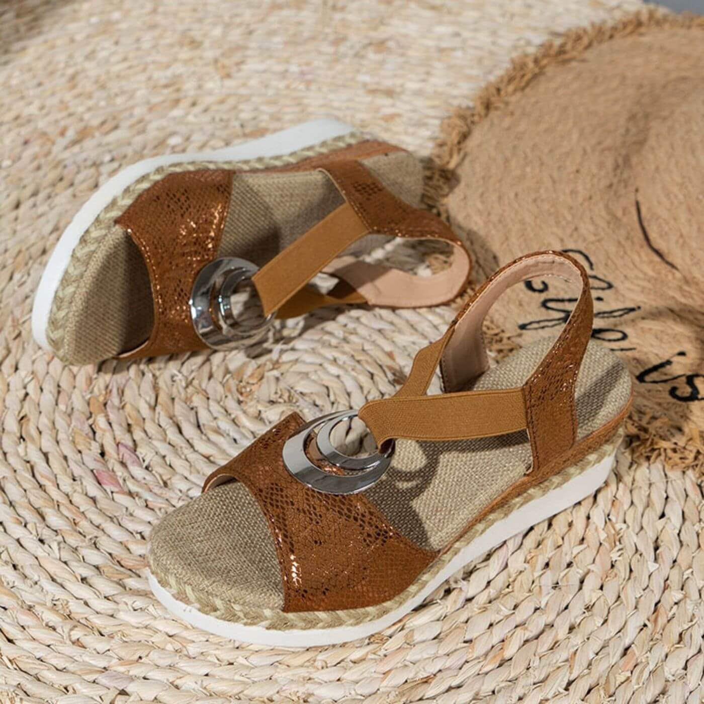 Womens Breathable Fabric Sandals | Lightweight Orthopedic Supportive Footwear 8