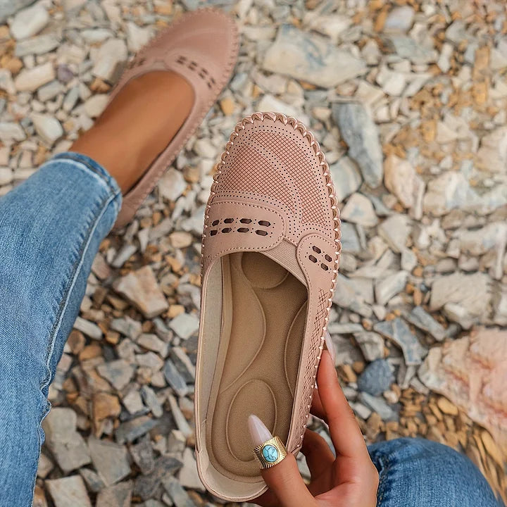 Womens Breathable Orthopedic Flats | Stylish Comfortable Everyday Shoes 4