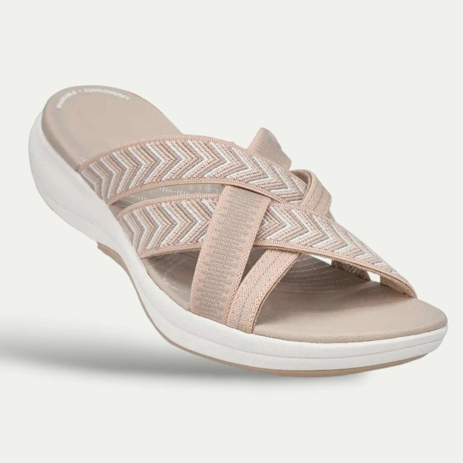 Womens Breathable PU Sandals | Lightweight Open Toe Casual Comfort Shoes 2