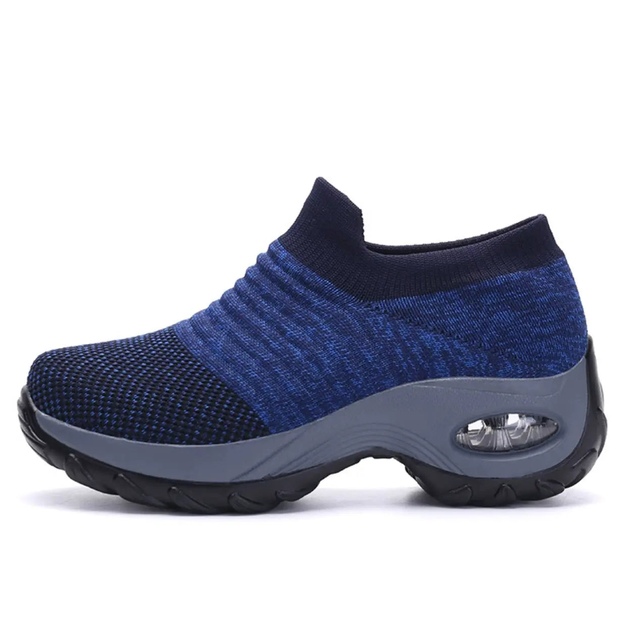 Women's Breathable Synthetic Slip-On Sneakers | Comfortable Arch Support Walking Shoes 5