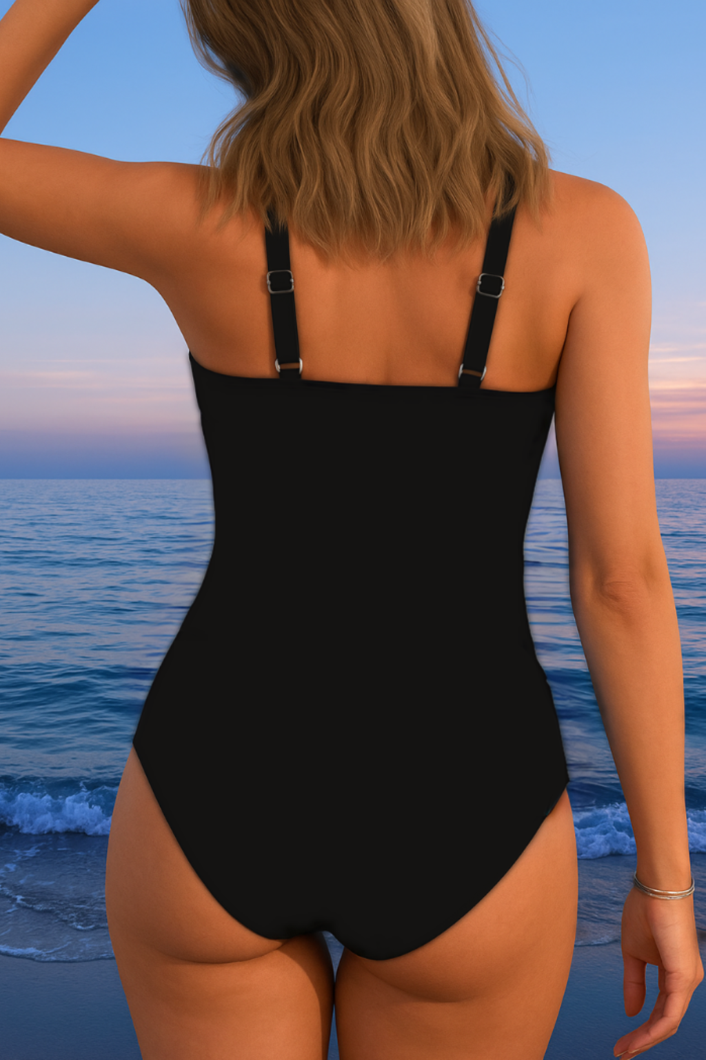 Womens Colorful Printed Swimsuit | Elegant Tummy Control Luxe Design 4
