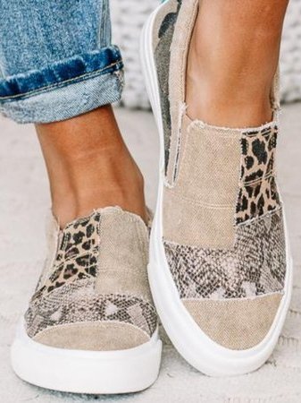 Womens Comfortable Canvas Slip-Ons | Trendy Lightweight Everyday Shoes 6
