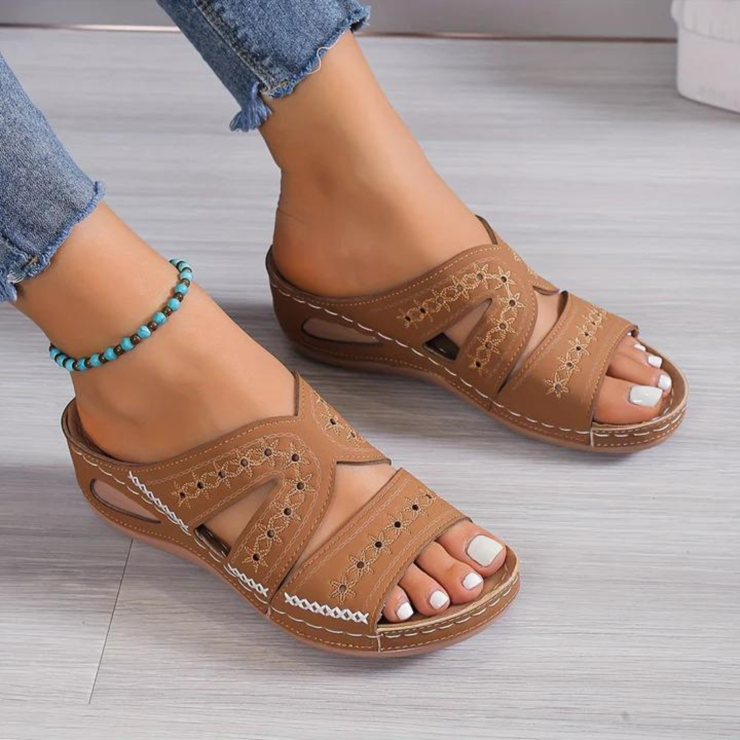 Womens Cushioned Orthopedic Sandals | Stylish Comfortable Summer Footwear 6