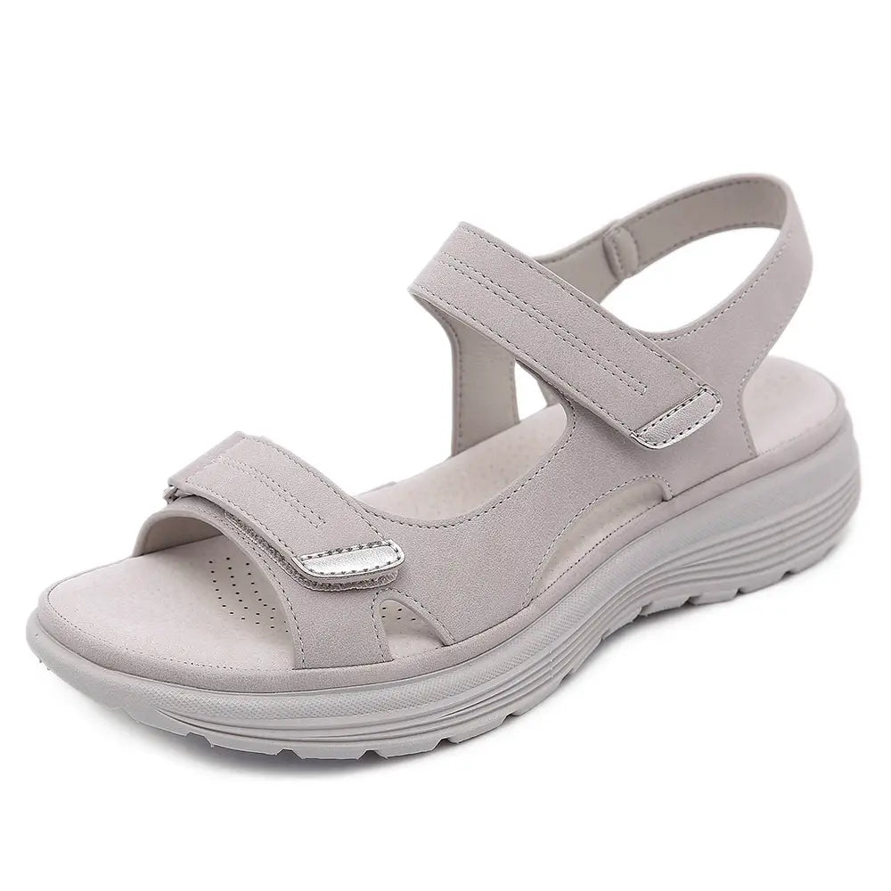 Womens Cushioned Synthetic Sandals | Stylish Adjustable Comfort Footwear 6