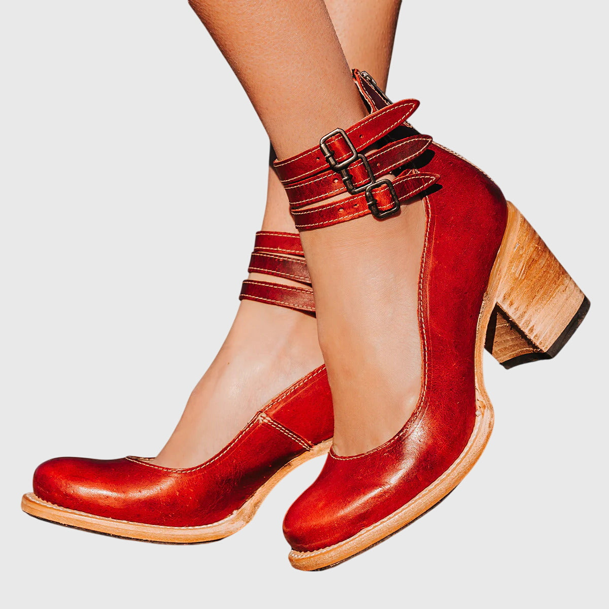 Women's Elegant Leather Sandals | Chic Comfortable Summer Footwear 2