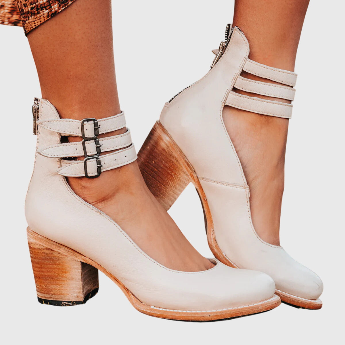 Women's Elegant Leather Sandals | Chic Comfortable Summer Footwear 3