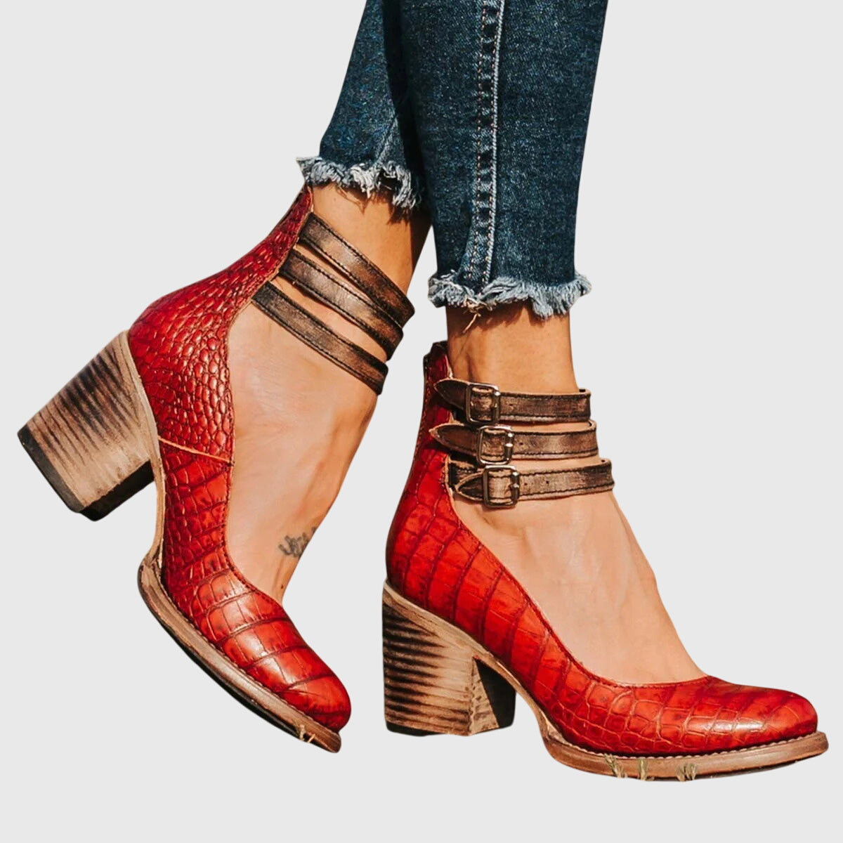 Women's Elegant Leather Sandals | Chic Comfortable Summer Footwear 6
