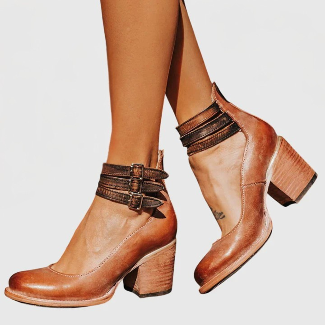 Women's Elegant Leather Sandals | Chic Comfortable Summer Footwear 8