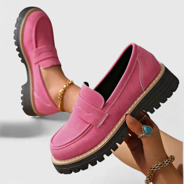 Women's Ergonomic Leather Loafers | Comfortable Supportive Orthopedic Shoes 1