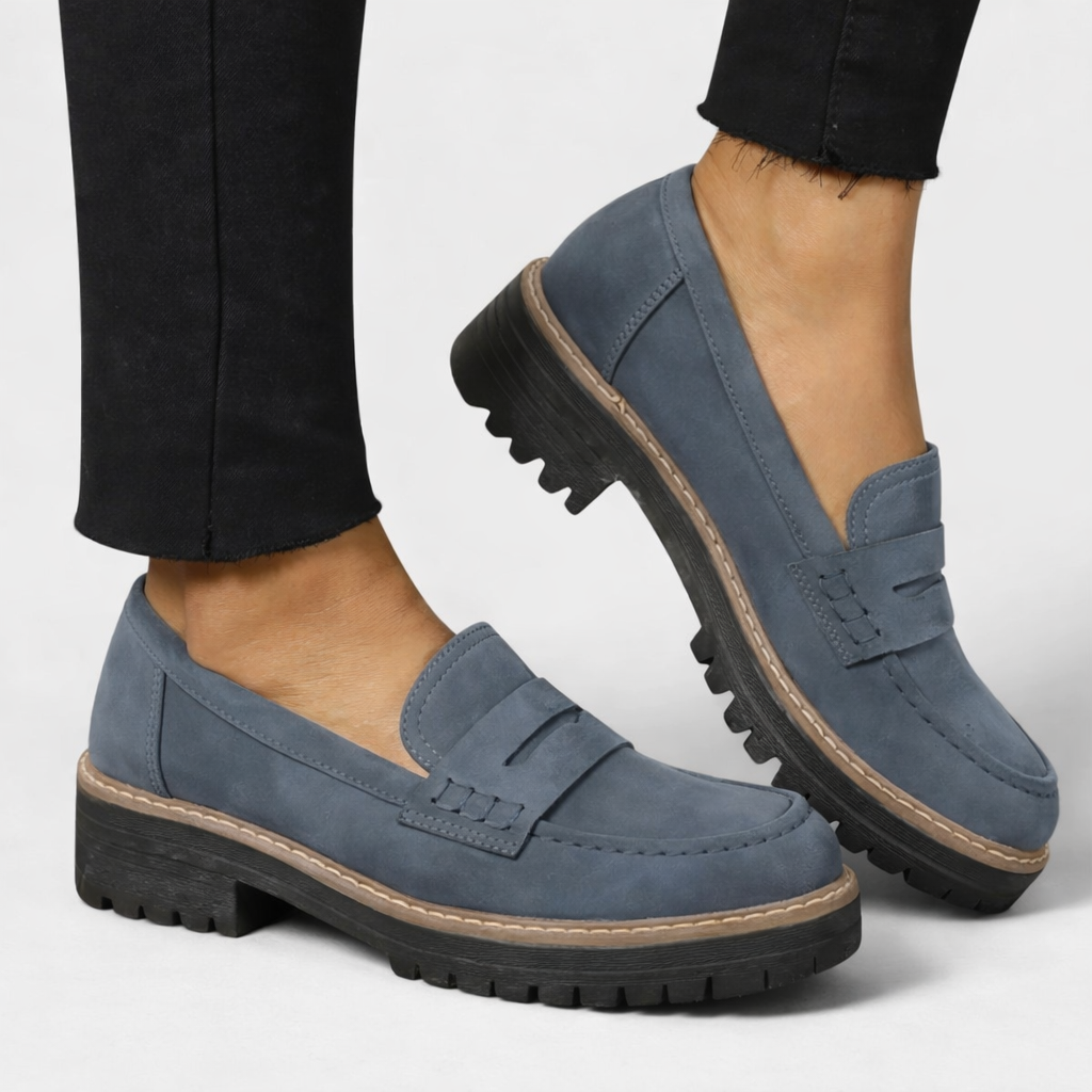 Women's Ergonomic Leather Loafers | Comfortable Supportive Orthopedic Shoes 2