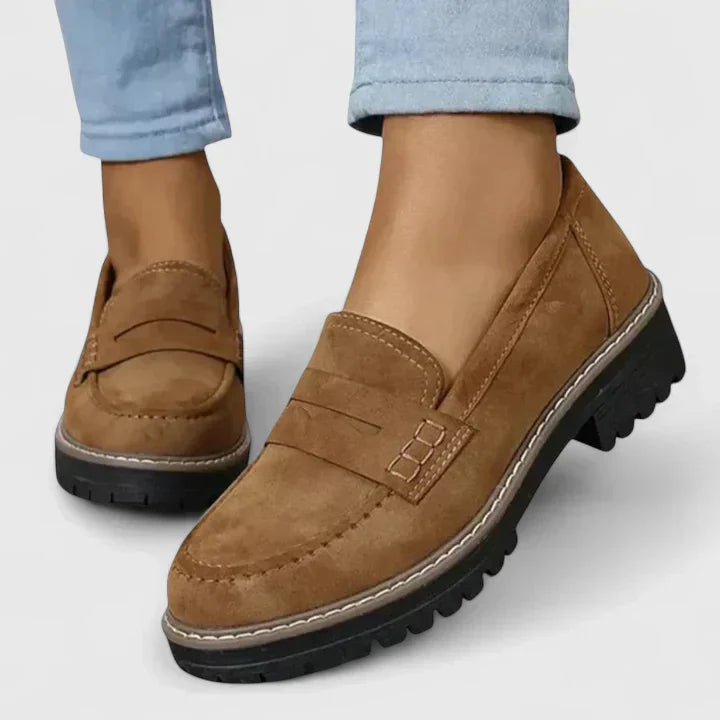 Women's Ergonomic Leather Loafers | Comfortable Supportive Orthopedic Shoes 3