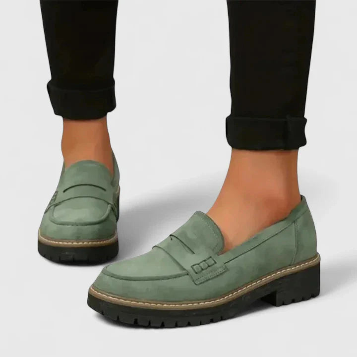 Women's Ergonomic Leather Loafers | Comfortable Supportive Orthopedic Shoes 4