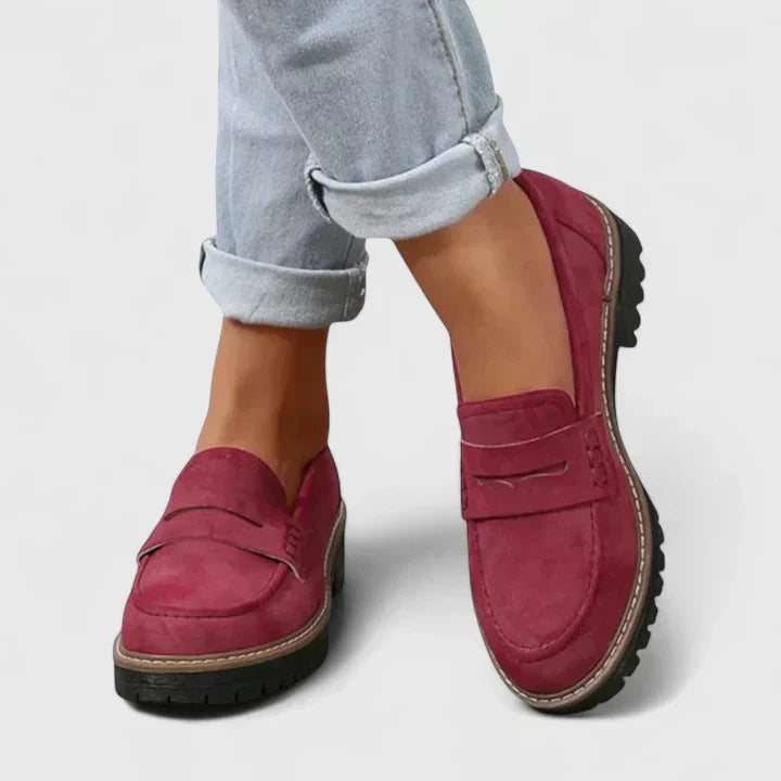Women's Ergonomic Leather Loafers | Comfortable Supportive Orthopedic Shoes 5