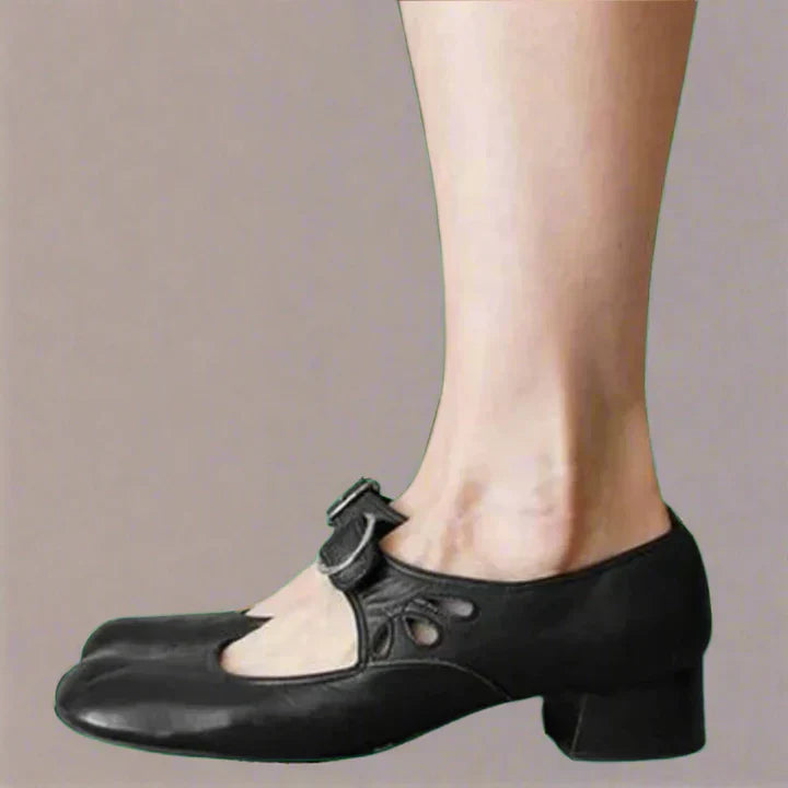 Womens Ergonomic Leather Sandals | Comfortable Adjustable Casual Footwear 4