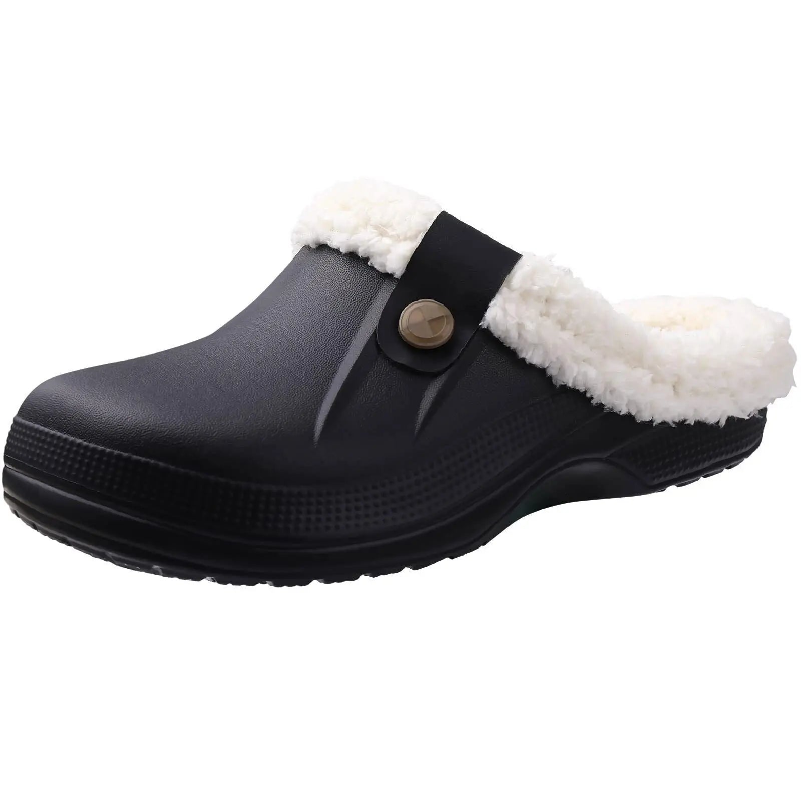 Women's Faux Fur Winter Clogs | Cozy Waterproof Indoor Outdoor Slippers 0