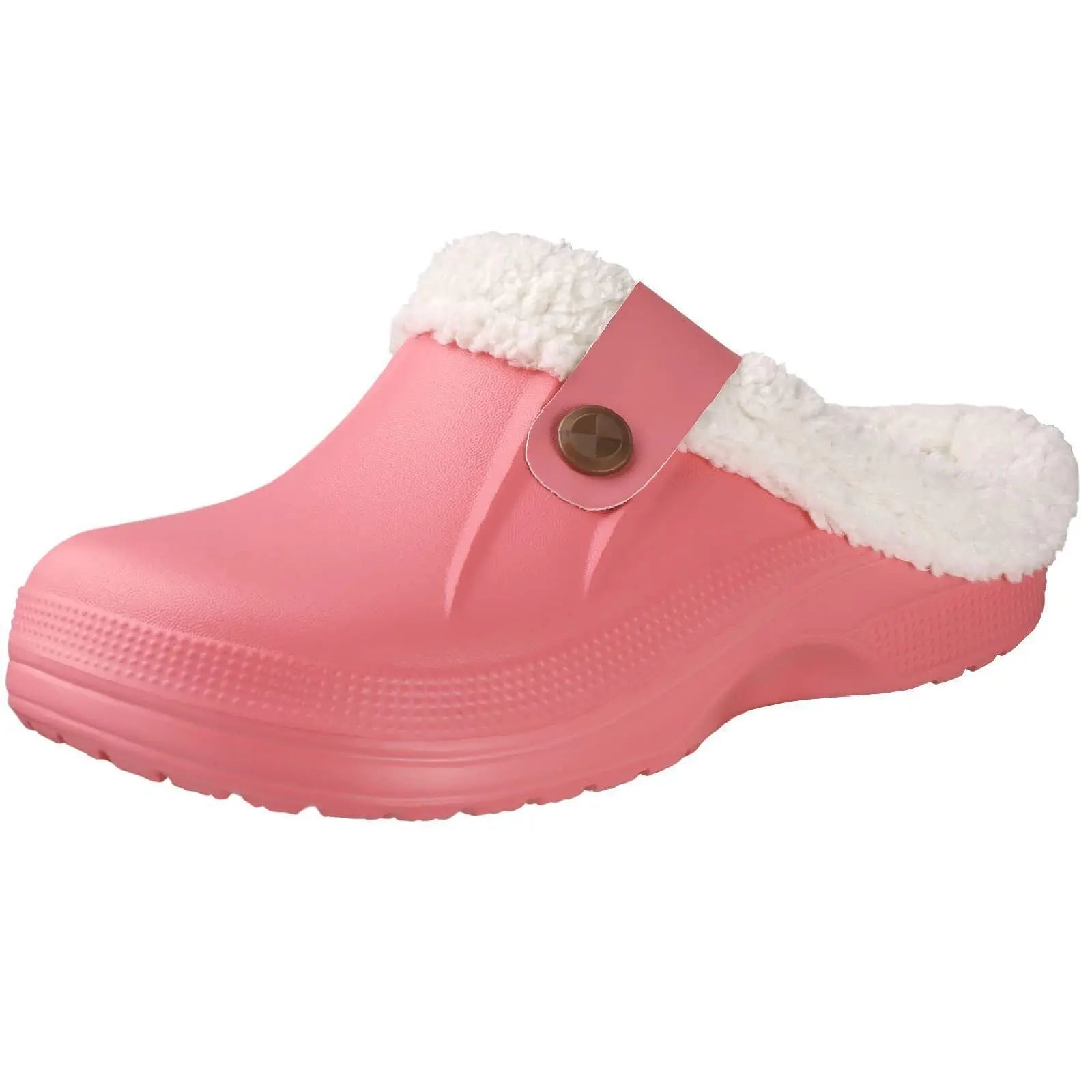 Women's Faux Fur Winter Clogs | Cozy Waterproof Indoor Outdoor Slippers 3