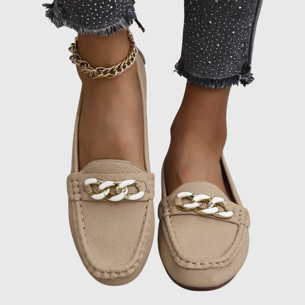 Womens High-Quality Leather Loafers | Elegant Orthopedic Slip-On Shoes 3