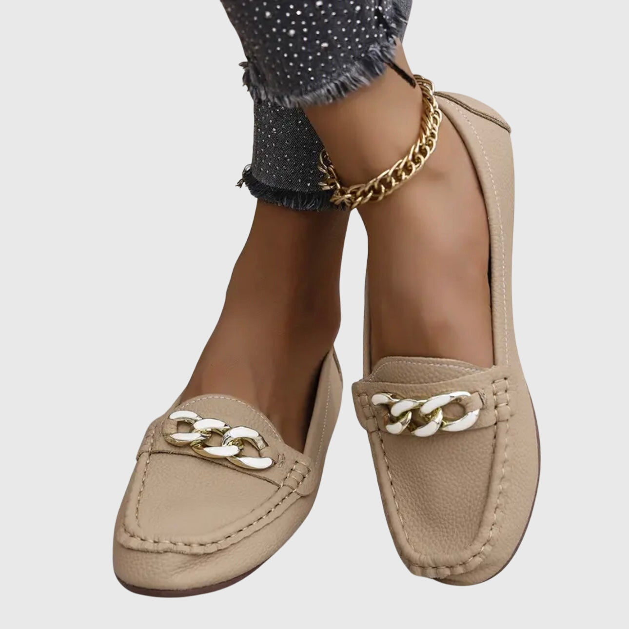 Womens High-Quality Leather Loafers | Elegant Orthopedic Slip-On Shoes 6