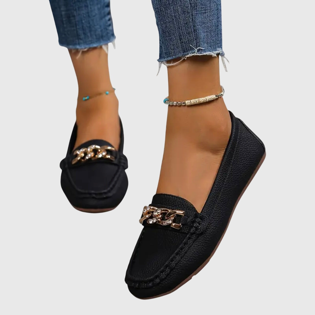 Womens High-Quality Leather Loafers | Elegant Orthopedic Slip-On Shoes 10