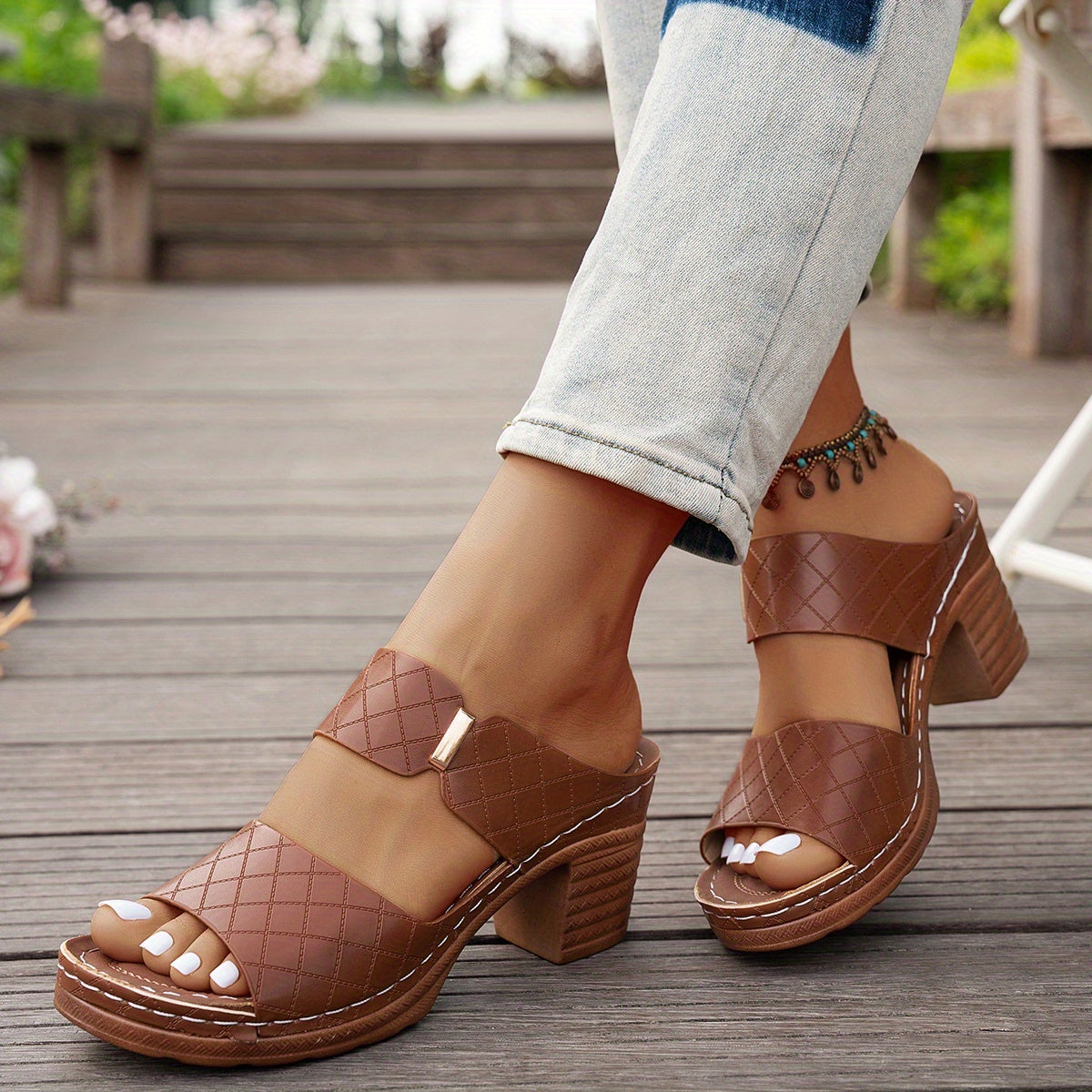 Womens High-Quality Leather Sandals | Elegant Comfortable Summer Footwear 4