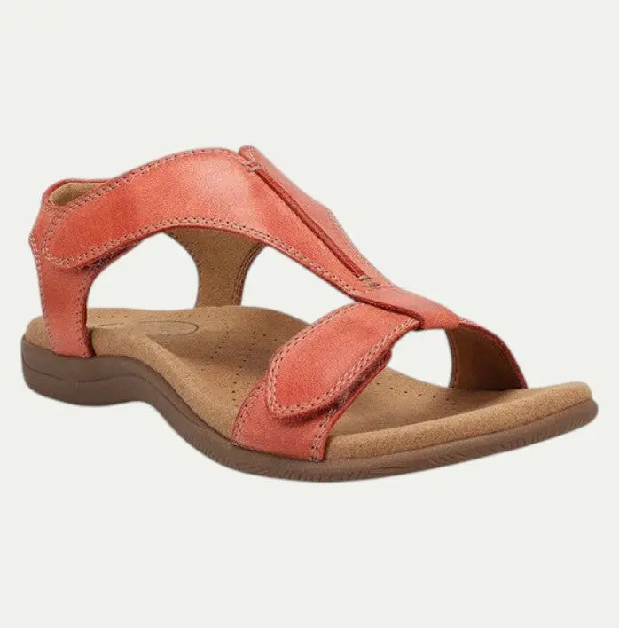 Womens Leather Sandals | Stylish Comfortable Everyday Footwear | Adjustable Straps 1